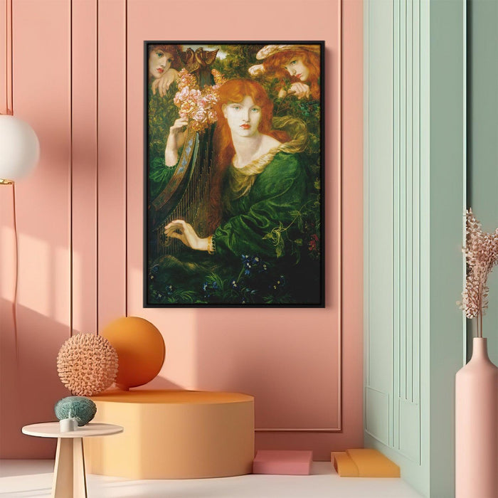 The Garland by Dante Gabriel Rossetti - Canvas Artwork