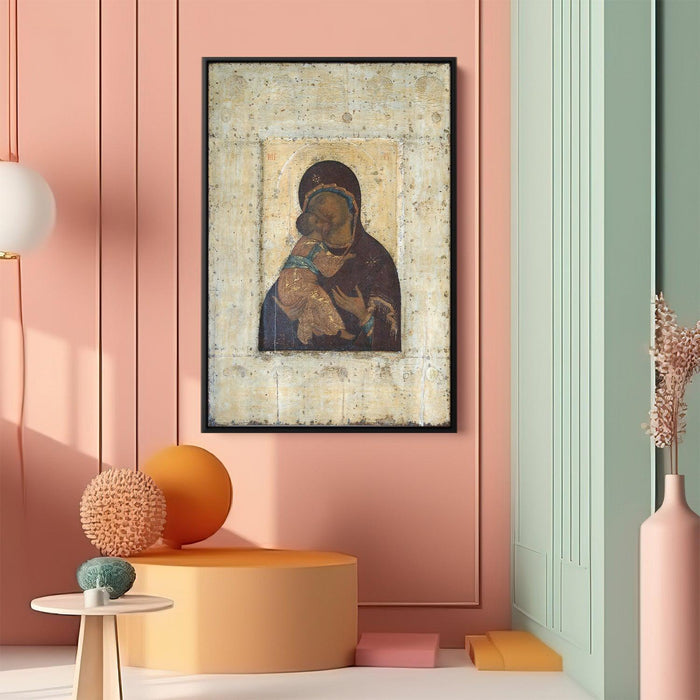 The Virgin of Vladimir by Andrei Rublev - Canvas Artwork