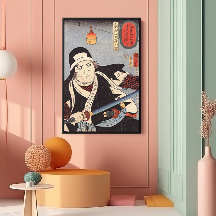 Tominomori by Utagawa Kuniyoshi - Canvas Artwork