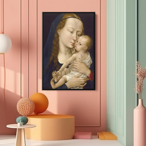 Virgin and Child by Rogier van der Weyden - Canvas Artwork