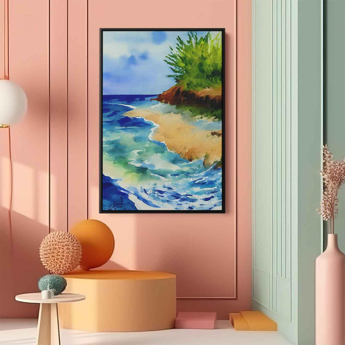 Watercolor Beach #223 - Kanvah
