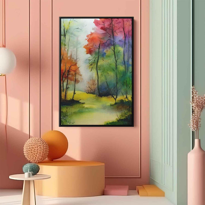 Watercolor Forest #202 - Kanvah