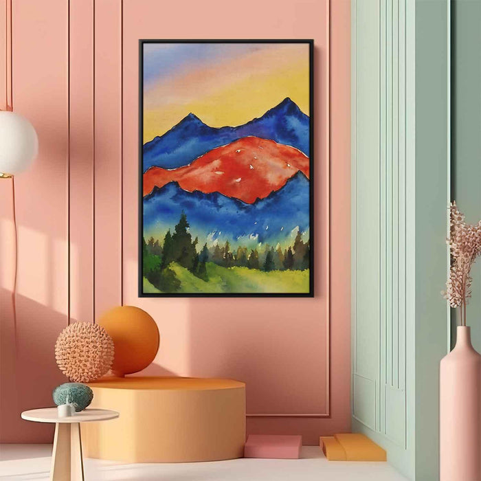 Watercolor Mountain #203 - Kanvah