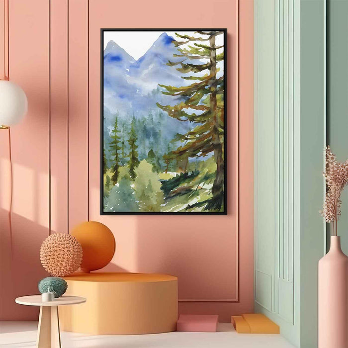 Watercolor Mountain #220 - Kanvah