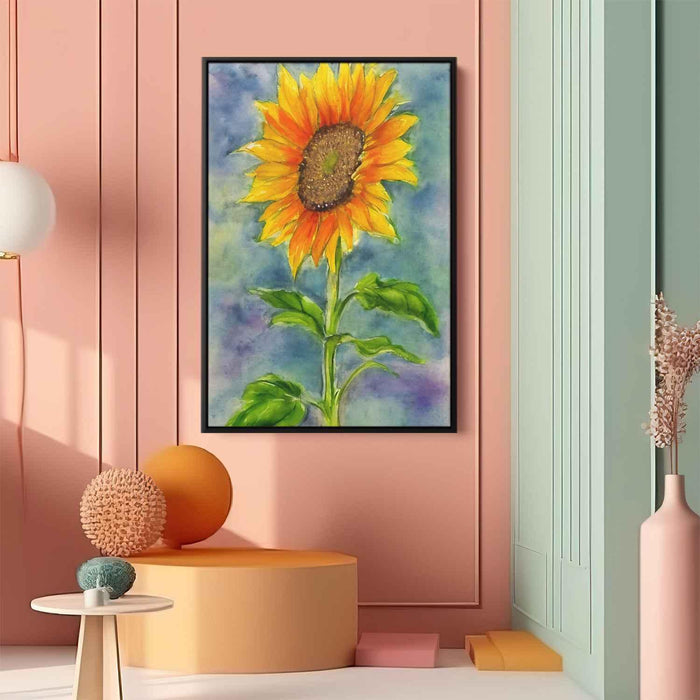 Watercolor Sunflower #209 - Kanvah
