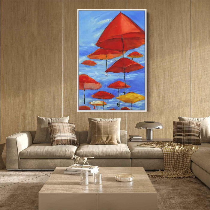 Abstract Beach Umbrellas #229 - Kanvah