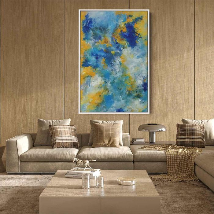 Blue Abstract Ocean #205 - Kanvah