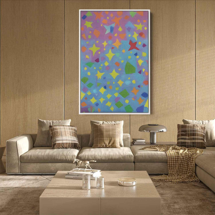 Pastel Bauhaus Stars #220 - Kanvah