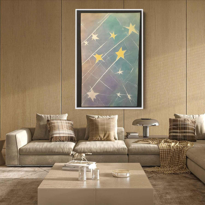 Pastel Bauhaus Stars #223 - Kanvah