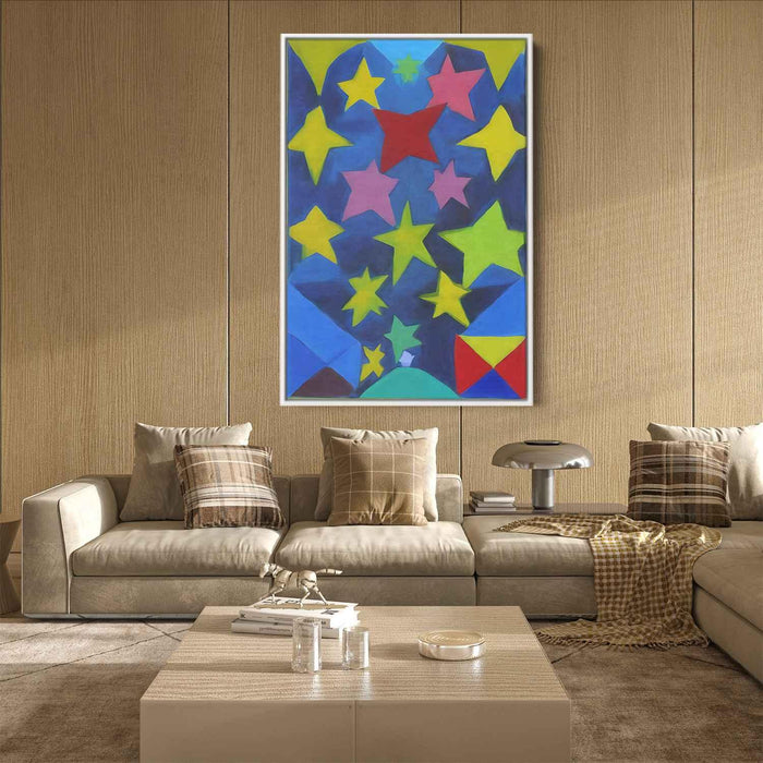 Pastel Bauhaus Stars #226 - Kanvah