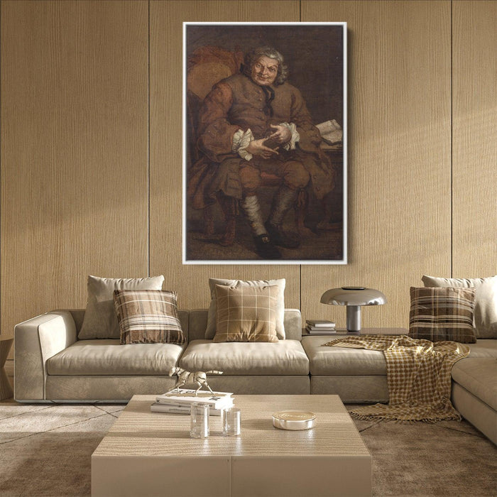 Simon Fraser, 11th Baron Lovat by William Hogarth - Canvas Artwork