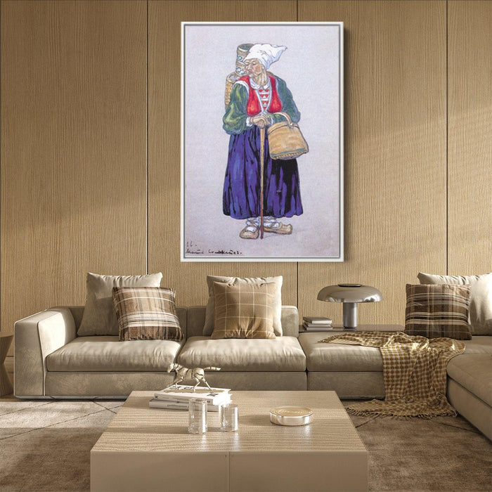 Solveig's mother by Nicholas Roerich - Canvas Artwork