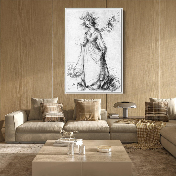 St. Agnes by Albrecht Durer - Canvas Artwork