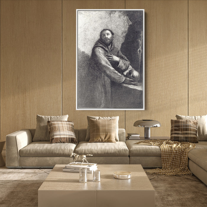 St. Francis by Guido Reni - Canvas Artwork