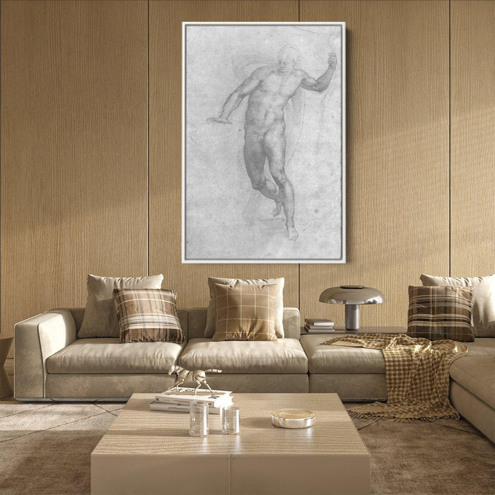 Study for a risen Christ by Michelangelo - Canvas Artwork