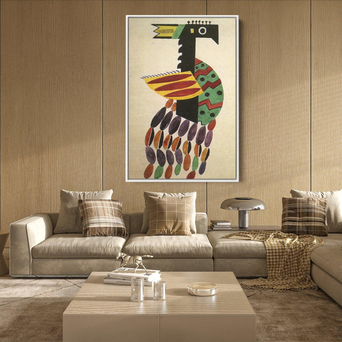 The Creation of the World Bird drawing of Costume by Fernand Leger - Canvas Artwork