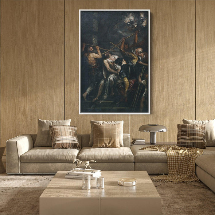 Crowning with Thorns by Titian - Canvas Artwork