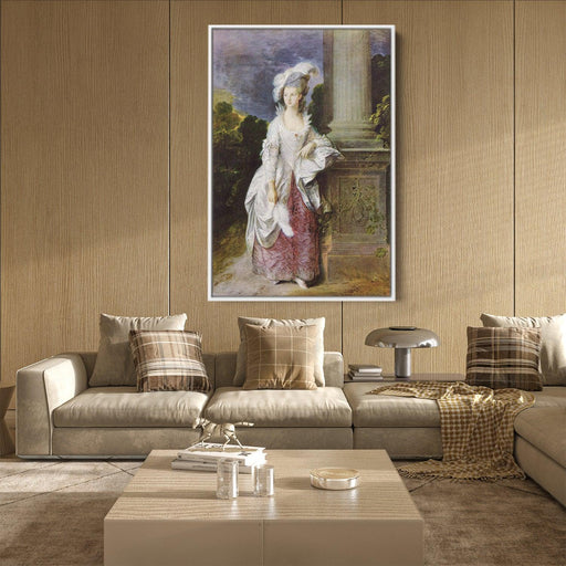 The Honorable Mrs. Graham by Thomas Gainsborough - Canvas Artwork