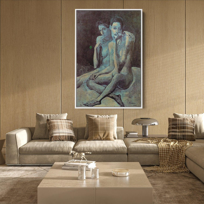 Two friends by Pablo Picasso - Canvas Artwork