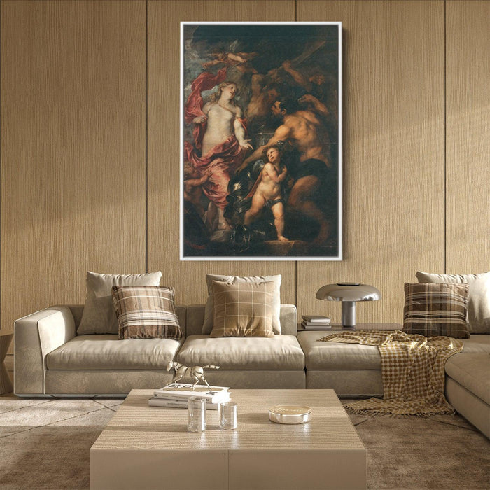 Venus asking Vulcan for the Armour of Aeneas by Anthony van Dyck - Canvas Artwork