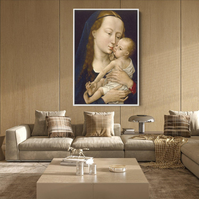 Virgin and Child by Rogier van der Weyden - Canvas Artwork