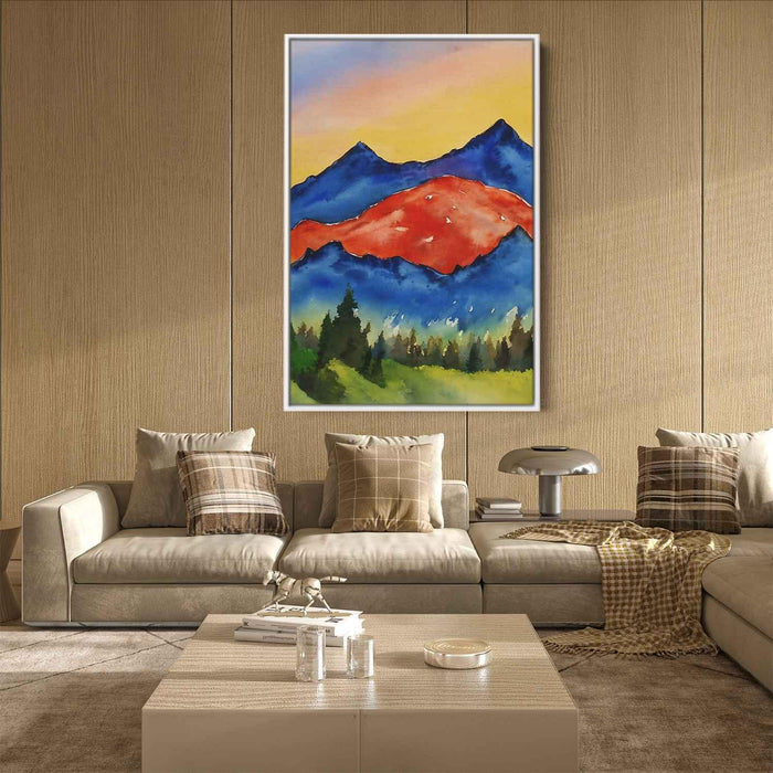 Watercolor Mountain #203 - Kanvah