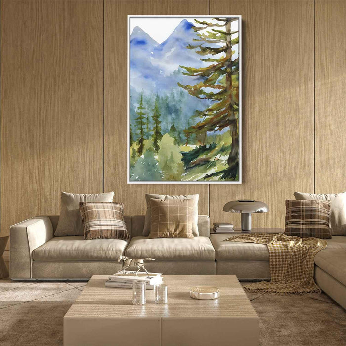 Watercolor Mountain #220 - Kanvah