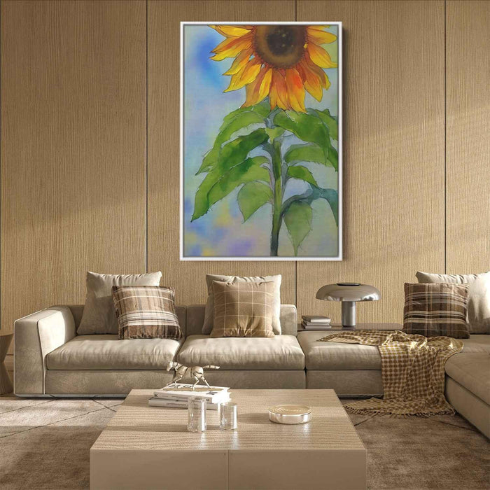 Watercolor Sunflower #226 - Kanvah