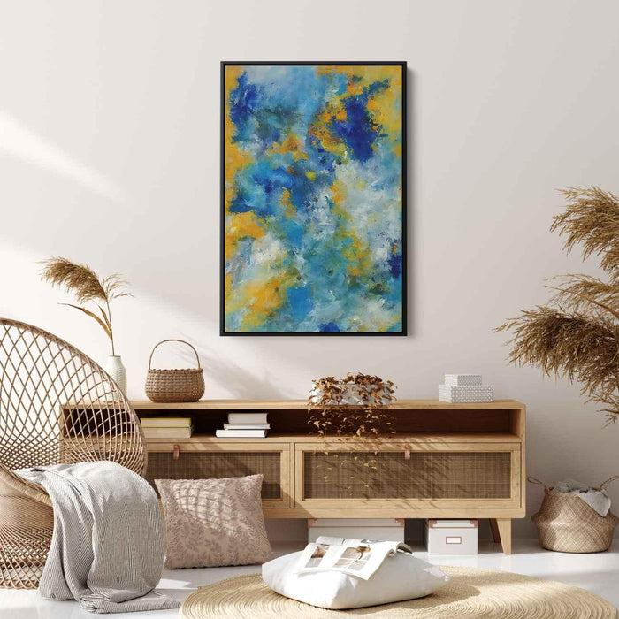 Blue Abstract Ocean #205 - Kanvah