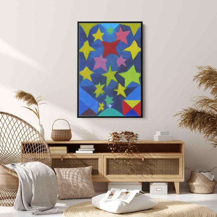 Pastel Bauhaus Stars #226 - Kanvah