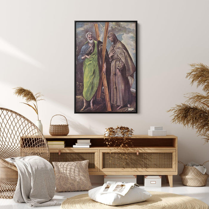 St. Andrew and St. Francis by El Greco - Canvas Artwork