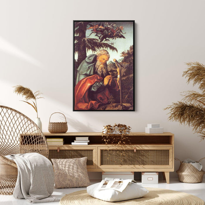 St. Anthony by Lucas Cranach the Elder - Canvas Artwork