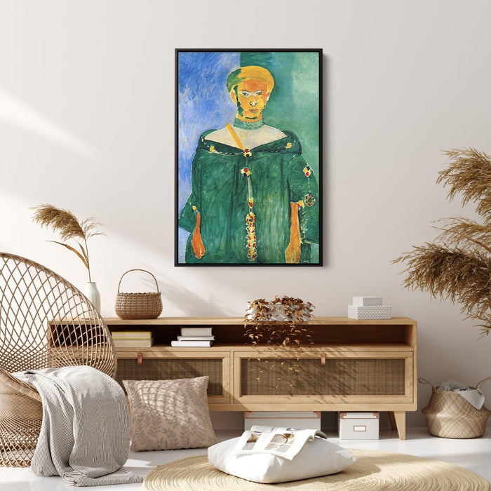 Standing Moroccan in Green (Standing Riffian) by Henri Matisse - Canvas Artwork