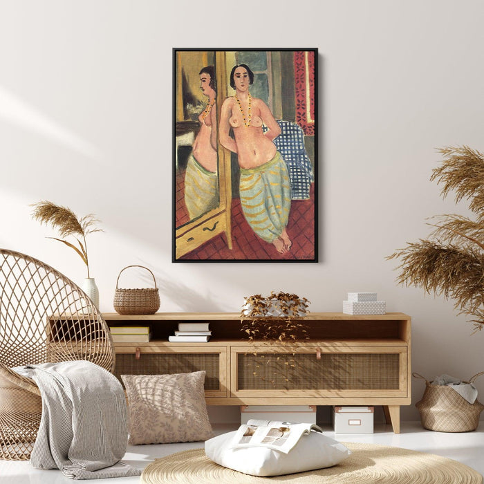 Standing Odalisque Reflected in a Mirror by Henri Matisse - Canvas Artwork