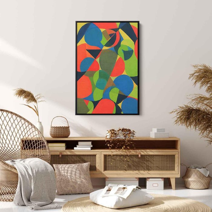 Tan Geometric Shapes #220 - Kanvah