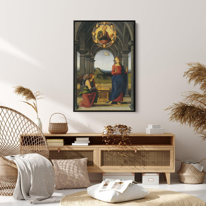 The Annunciation of Mary by Pietro Perugino - Canvas Artwork