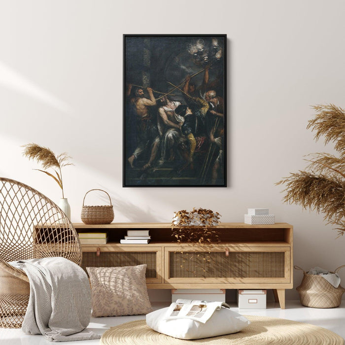 Crowning with Thorns by Titian - Canvas Artwork