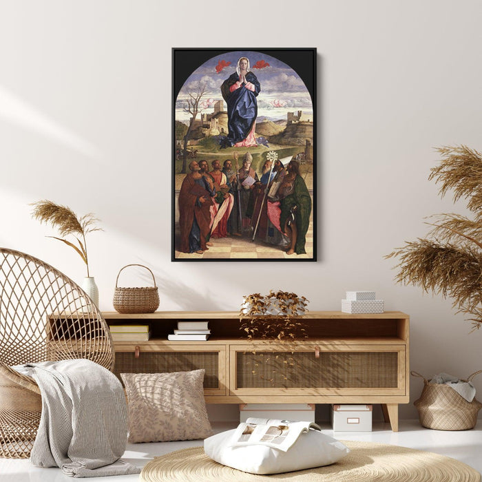 Virgin in Glory with Saints by Giovanni Bellini - Canvas Artwork