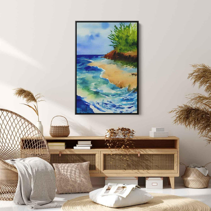 Watercolor Beach #223 - Kanvah