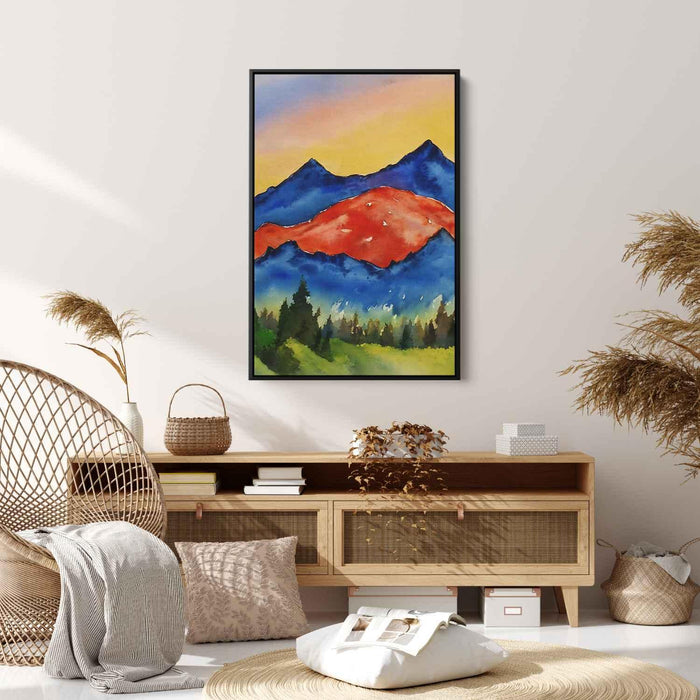 Watercolor Mountain #203 - Kanvah