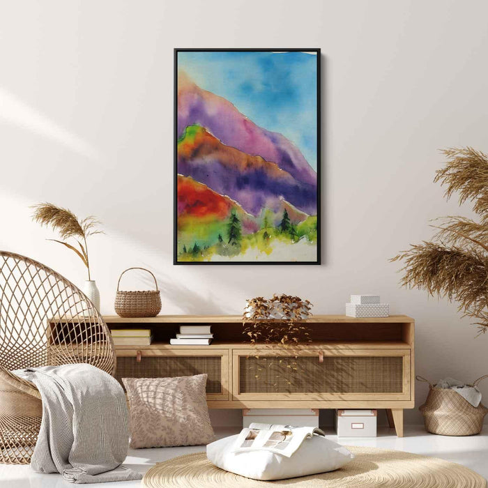 Watercolor Mountain #223 - Kanvah