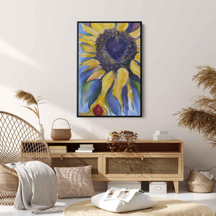 Watercolor Sunflower #233 - Kanvah