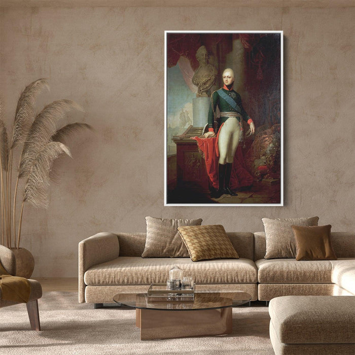 Alexander I by Vladimir Borovikovsky - Canvas Artwork