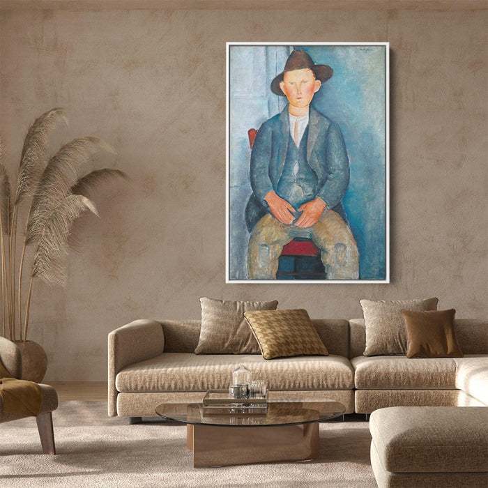 The Little Peasant by Amedeo Modigliani - Canvas Artwork