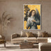 Angel Holding an Olive Branch by Hans Memling - Canvas Artwork