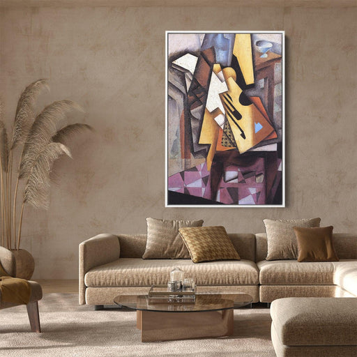 Guitar on a Chair by Juan Gris - Canvas Artwork