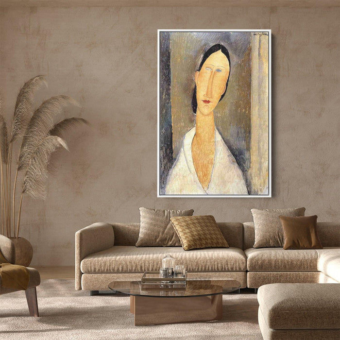 Hanka Zborowska by Amedeo Modigliani - Canvas Artwork