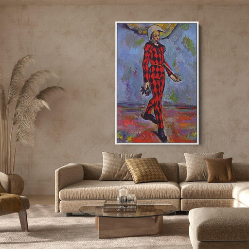 Harlequin by Paul Cezanne - Canvas Artwork