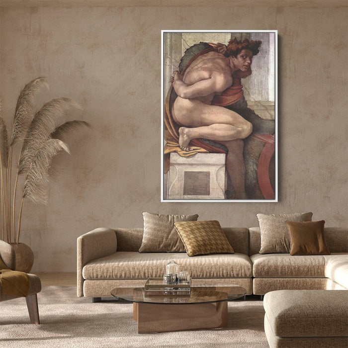 Ignudo by Michelangelo - Canvas Artwork