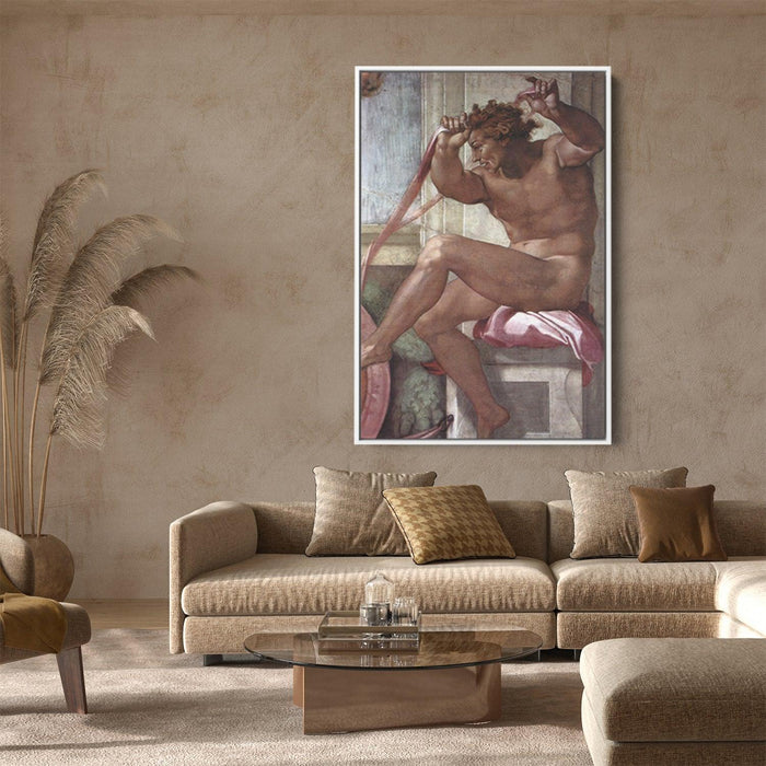 Ignudo by Michelangelo - Canvas Artwork